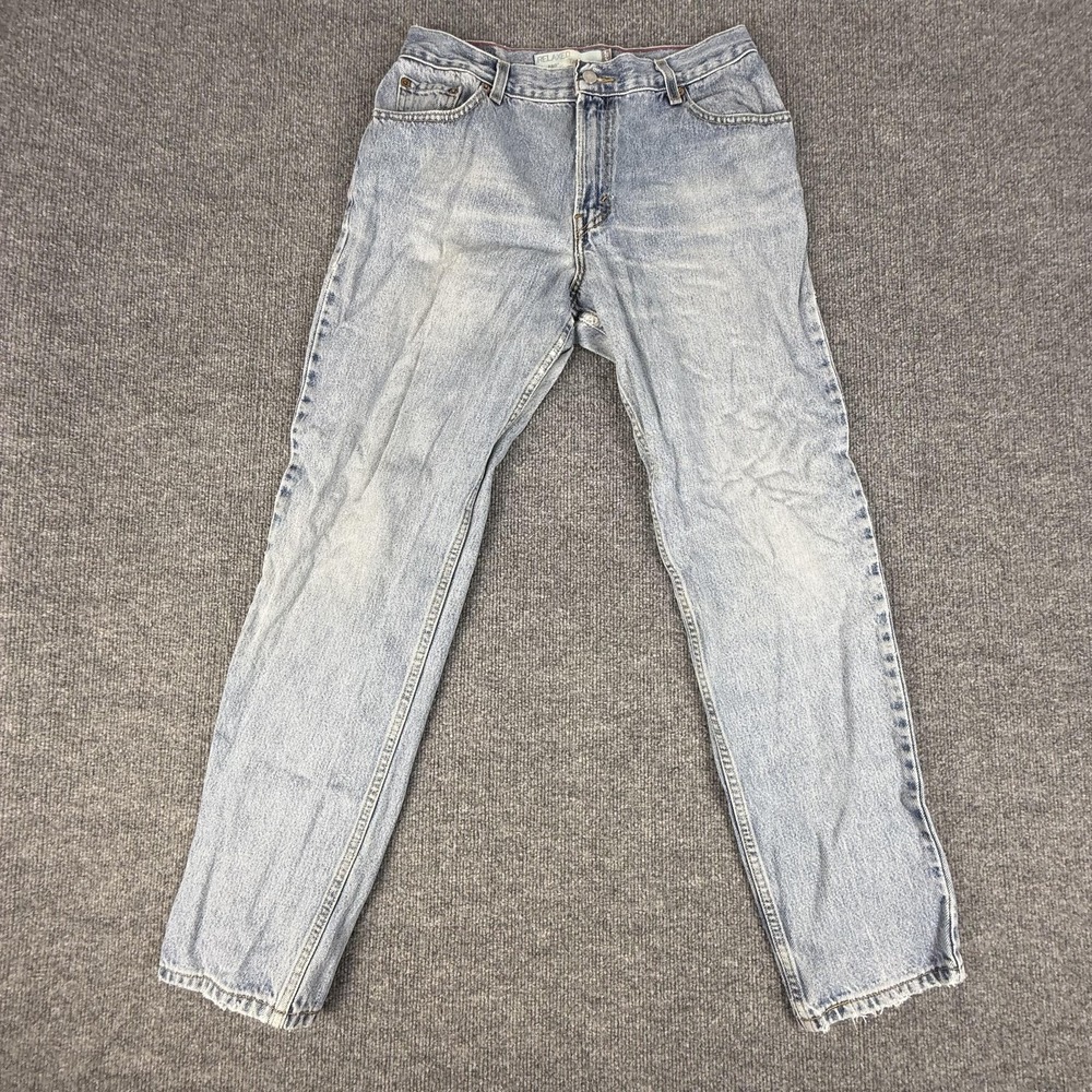 VTG Levis 550 Jeans Womens 12 Medium Blue Relaxed Tapered‎ Denim 32x30 Mexico